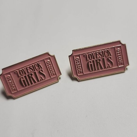 Lovesick Girls Pink Pins - Picture 2 of 4